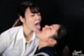 Tongue extended cum swapping with kogal